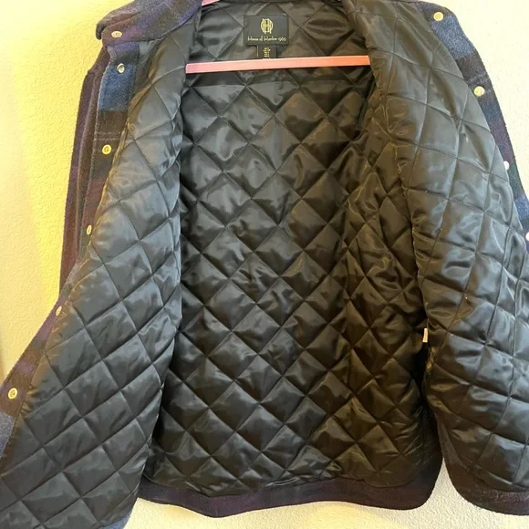 House of Harlow | Boho Western | Fringe Plaid Oversized Jacket – Size Small - Picture 5 of 7